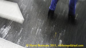 piétons-payant-livraisons, (c) Herve Bernard 2011